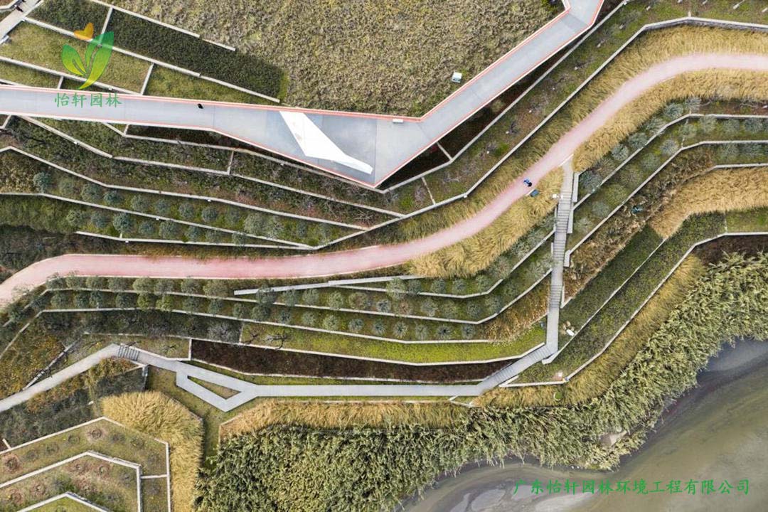 西安皂河生態(tài)公園景觀設(shè)計改造效果圖