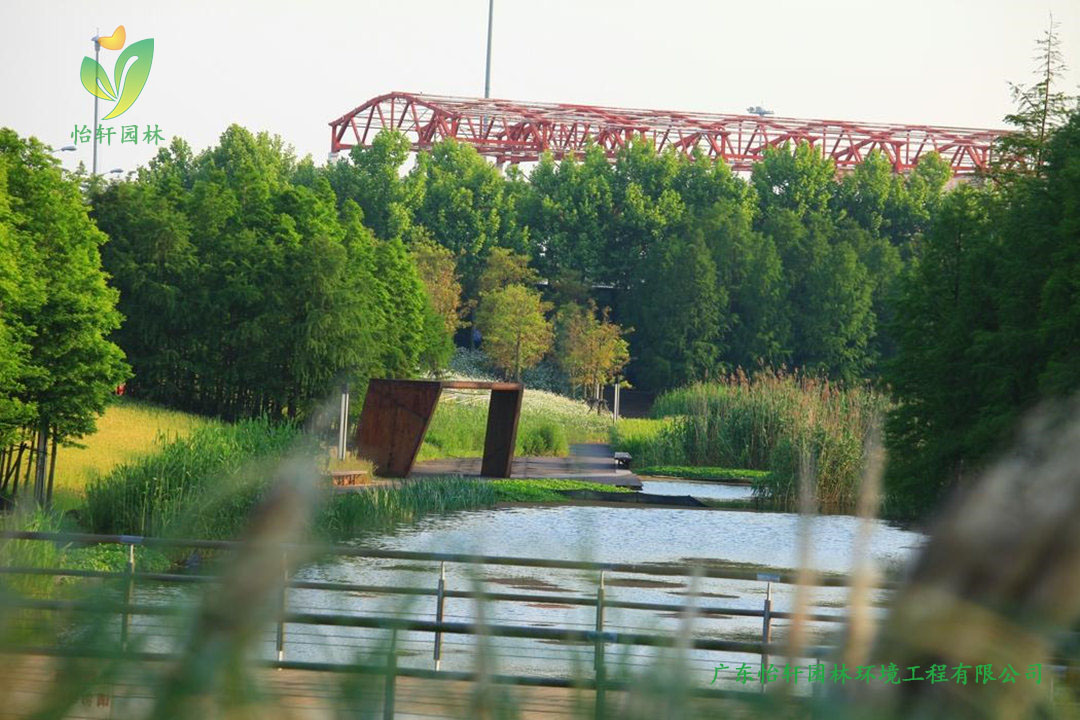 上海世博后灘公園景觀設(shè)計改造案例效果圖