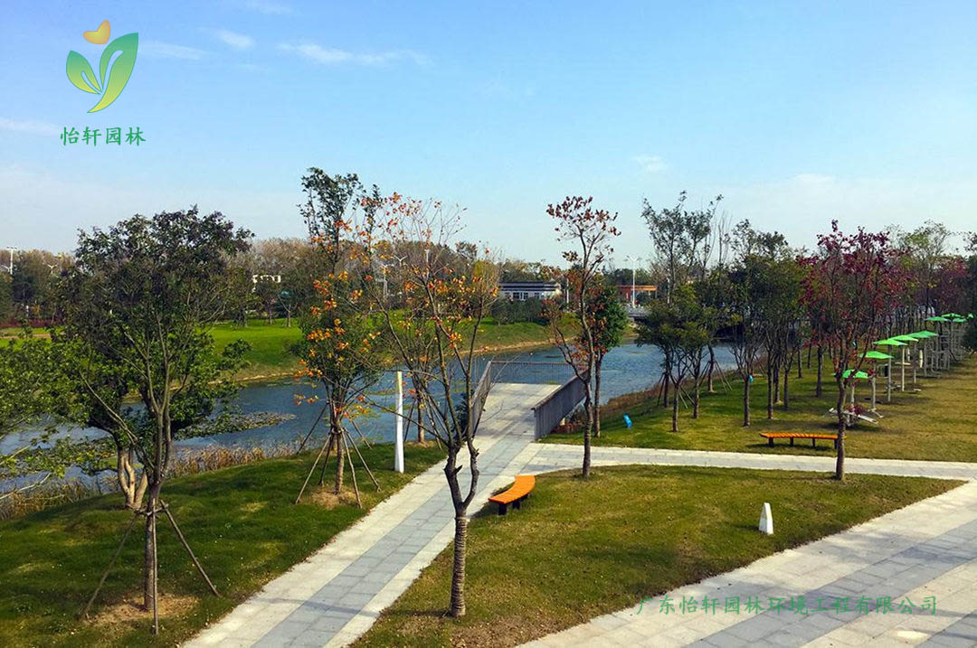 江蘇省揚州李寧體育公園景觀設計案例效果圖